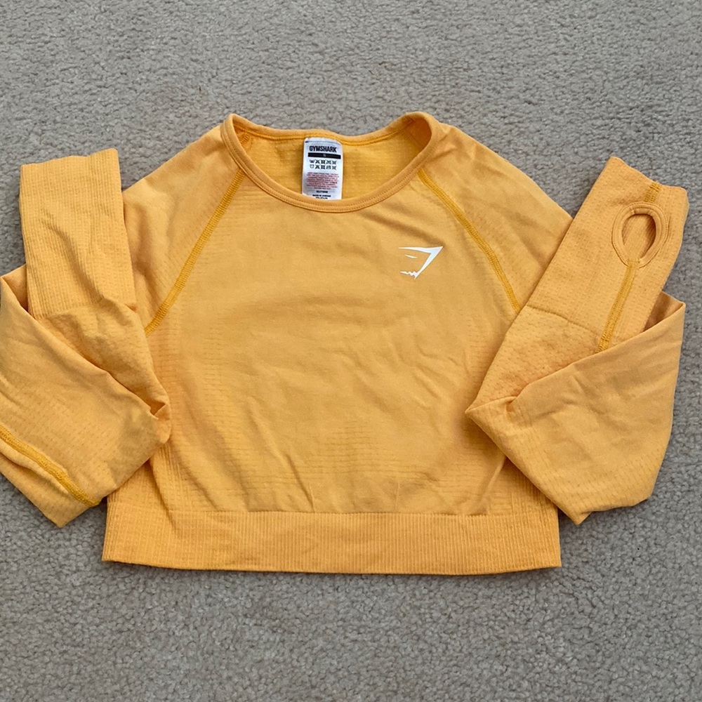 Gymshark long sleeve crop top